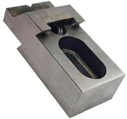 Morsetto di precisione OK con fissaggio laterale CNC, banco estremità piatta, stazione multifunzione, antideformazione, morsetto a rana intagliato Macchina CNC(1pc Flat mouth M5)