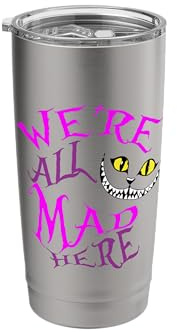 Cheshire Cat - We're All Mad Here Stainless Steel Insulated Tumbler