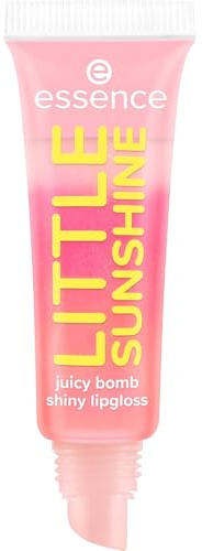 essence SAY IT WITH JUICY LITTLE SUNSHINE juicy bomb shiny Nr. 05 10ml | Sofortiges Ergebnis, Lipgloss mit fruchtigem Aroma und einem dewy Finish