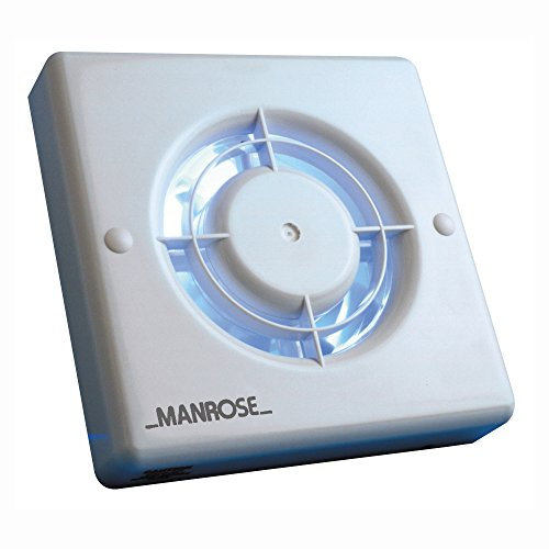 Manrose XF100TP Wall/ Ceiling Timer Fan Pullcord Switch