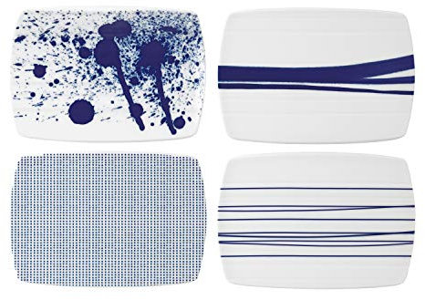 Royal Doulton Käsebrett, 20 cm, 4 Stück Modern 20 cm blau