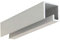 P-rail Heavy Duty Track Gallery furniture ceiling picture hanging system 2M KIT (White)