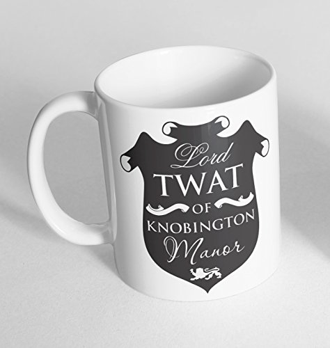 Lord T**t Printed Cup Ceramic Novelty Mug Funny Gift Coffee Tea (Mug ONLY)