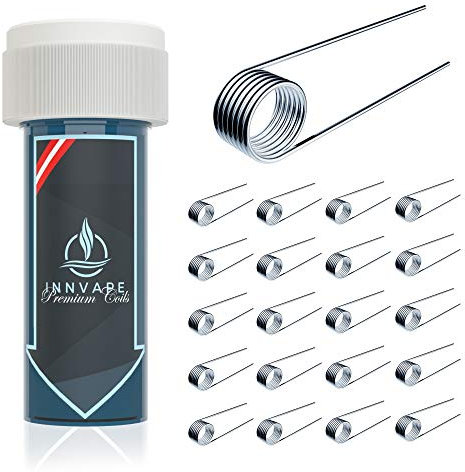 INNVAPE Premium Coils für Selbstwickelverdampfer RDTA RTA RDA - 12 Varianten verfügbar (NI80 MTL Coils)