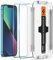Spigen Glas.tR EZ Fit Schutzfolie kompatibel mit iPhone 13 Mini, 2 Stück, Sensor Schutz, Kratzfest, 9H Härte Folie