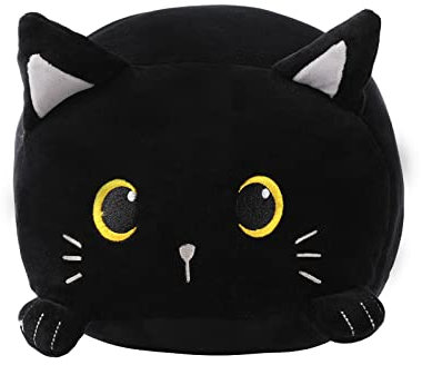 I-TOTAL® - Dekoratives Kissen für Bett/Sofa | Bequem und kuschelig (Black CAT)