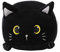 I-TOTAL® - Dekoratives Kissen für Bett/Sofa | Bequem und kuschelig (Black CAT)