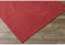 Tischdecke EDDA Jaquard Damast rot - Großes Stoff Tischtuch Landhausstil 69 x 69 cm quadratisch Tischdeko - Waschbare Mitteldecke aus Leinen & Baumwolle als moderne Esstischdeko, Hochzeitsdeko