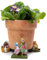 Jardinopia Beatrix Potter Plant Pot Feet Full Colour Set 3