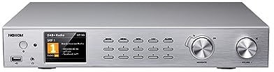 Noxon A 571 Silber, Internetradio, DAB+, UKW Tuner, Spotify, Bluetooth, USB, LAN + WLAN
