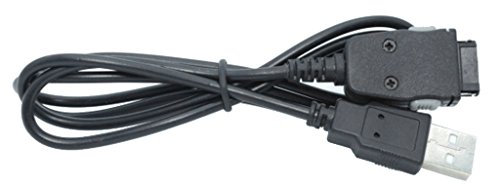 MP3/MP4 USB Data Cable - Black, Charger/Data Sync Cable for Samsung