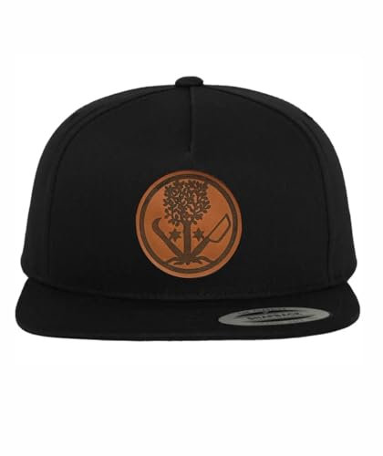 Shirtbild Gärtner Cap mit Lederpatch Galabauer Mütze Landschaftsgärtner Kappe, Muster Name: Gerade