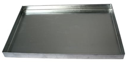 WILD KINGER stay wild Caja para cenizas para barbacoa, 50 x 30 cm, para horno, barbacoa, brasero, chimenea, cuenco de carbón