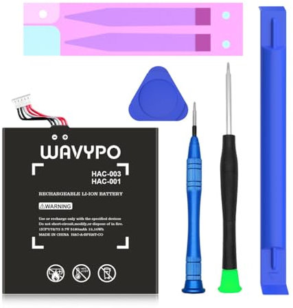 Upgraded HAC-003 Battery, 5180mAh New Replacement Battery for Nintendo Switch 2017 Game Console HAC-001 HAC-A-BPHAT-C0 HAC-S-JP