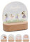 Bärenfreunde® - Personalisiertes Nachtlicht für Babys - Individuelle Nachttischlampe für Kinder - Personalisierte Geschenke Kinder - Babygeschenk - Geschenk zur Geburt (Feen Blumenwiese)