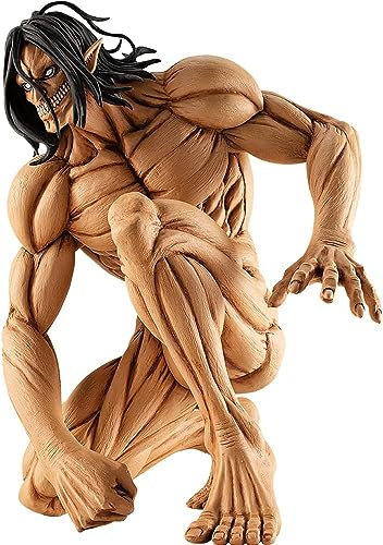 HTGWCG Figure Anime 14cm Personaggio Anime Attacking Giant Ornamento Figure Giocattolo Bambola Regalo di Compleanno Decorazione Home Decor Car Style Regalo per Anime Fan
