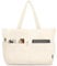 HOMESPON Handtasche Damen Tote Bag Shopper Groß Umhängetasche Cord Crossbody Beuteltasche Schultertasche Stoffbeutel für Einkaufen Schule Arbeit Reisen(Beige M)