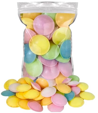 GRO VITS - Flying Saucer Sweets │ 100g Bulk Bag │ Assorted UFO's Pick and Mix Sweets for Parties, Gifting and Sharing - 100g Pouch