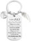 POIUYTRE Cadeau Fils Porte clés Fils Cadeau d'anniversaire Fils Je T'aime Mon Fils Cadeau Noel Fils Idee Cadeau pour Fils Porte clef Mon Fils Cadeau Fils Personnalisé (3)