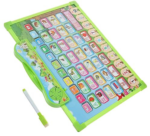 JOINPAYA Russisches Alphabet-lerndiagramm Für Jungen Und Mädchen Spielzeug Kleinkindspielzeug Jahresgeschenk