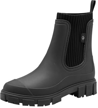Jana Coshy Stiefelette Materialmix Textil/Synthetik H-Weite