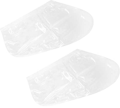 Healeved 2paare Fuß-hornhautmasken Fuß-peelingmasken Hornhautentferner Für Füße Fußpflegemasken Fußmasken Zum Glätten Weiß