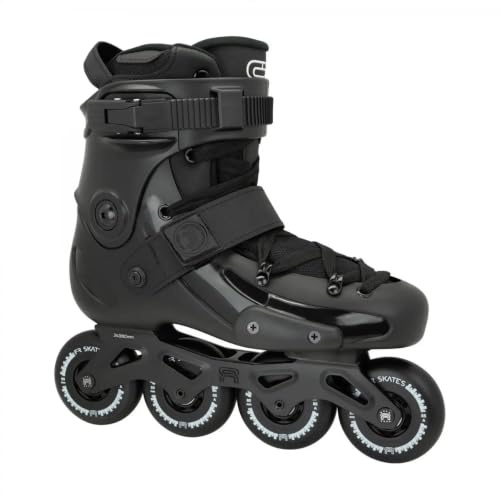 FR Skates - FRX 80 Black - Adult Urban Inline Skates (41 EU / 8 US)