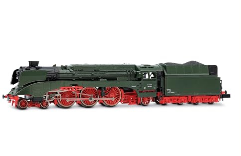 Arnold HN2663S DR, Dampflokomotive 18 201, Kohletender, grün ohne Zierlinie (1. Originallackierung), Ep. III, DCC-Lokomotive – Dampf