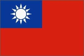 Taiwan Flagge Fahne 90 * 150 cm