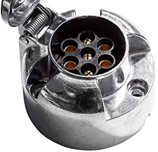 Prise de remorque 7 broches / 12 V / métal Unitrailer