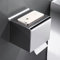 Edelstahl 304 Toilettenpapierhalter WC Halter Rollenhalter ohne Bohren Selbstklebend WC Papierhalter Klopapierhalter Wandmontage Silber für Badezimmer für Küche und Badzimmer