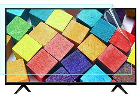 75-85 inch Anti Blue Light Monitor Screen Protector - Frosted Anti Glare Film Filter for Samsung, Insignia, VIZIO and Curved Screen - No Air Bubbles/Relieve Eyestrain/Clear / 85inch 1902x1089mm