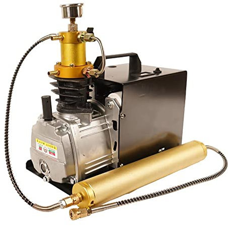 Compresseur D'air PCP, Pompe À Air Électrique Haute Pression 4500psi 30Mpa Pour Bouteille De Gonflage, Pistolet À Air Comprimé, Gonfleur De Fusil De Plongée, Lutte Contre L'incendie Et Plongée