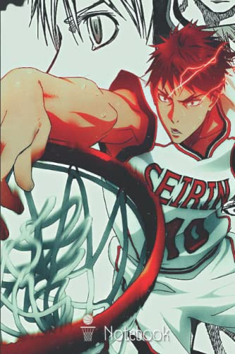 kuroko no basket Notebook: Kuroko's Basketball Manga Journal: Every Summer After Basket Notebook For Office Gift for Anime Lovers gift for him (110 Lined Pages, 6 x 9 Inches)