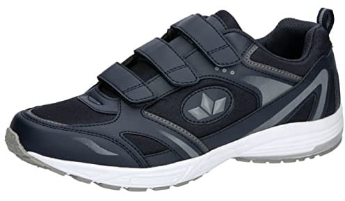 Lico Herren Fitness Hallenschuhe, Marineblau, grau, 44 EU