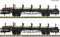 Fleischmann 2er Set Schienentransportwagen DRG | DC | Spur N #823607