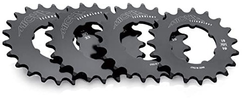 Miche 1/8 Fixed Track Sprocket, Black, 16t