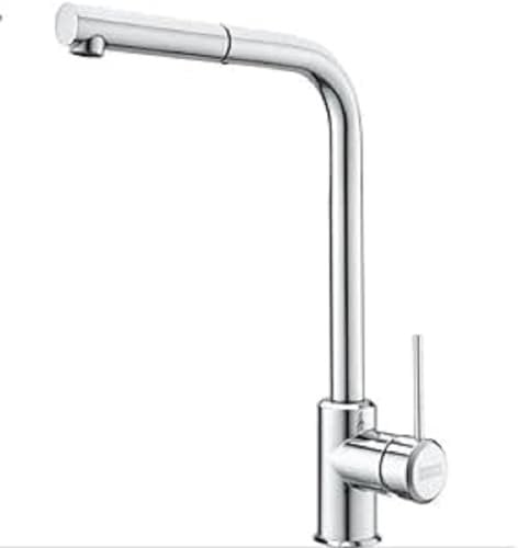 FRANKE 115.0668.280, Grifo del fregadero de la cocina Sirius L Side pull-out, Cromo