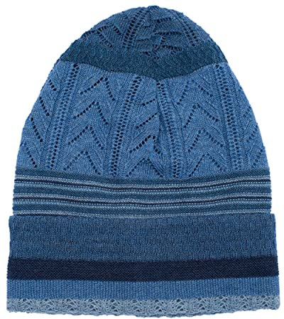 Invero, Merino Mütze Mucke, 100% Wolle (Jeans)