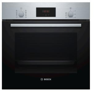 Bosch HBF154BS0 four Four électrique 66 L 3300 W Noir, Acier inoxydable A