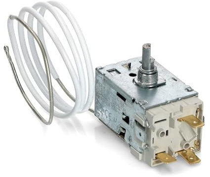 BSSTORE Termostato Frigorifero A13-0175 3 Contatti Compatibile Con Vari Marchi E Modelli Capillare 700Mm Equivalente A 038650