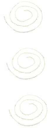 EXCEART 3pcs Crafts Making Diy Chain Jewelry Loose Chain Bracelet for Diy Jewelry Projects