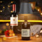 K-Bright LED Dimmbare akku Flaschenlampe 5200 mAh, Led flaschenlampe Kabellose Touch Tischlampe, IP54 Flaschenlicht, Flaschenlampen für Innen und Außen,Restaurant & Bar,3000K(Dunkelgrau)