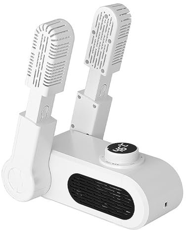 Asciuga scarpe elettrico,asciuga scarpe,scaldascarpe e stivali,asciuga scarpe,asciuga scarpi,asciuga scarpe,asciuga scarpe portatile a 360°,scaldascarpe con timer e funzione antibatterica per calze…