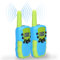 NK Walkie-Talkies für Kinder 4 5 6 7 8 9 Jahren (Batterien Inklusive) - Lange Reichweite 3km, LED-Display, 22 Kanäle, Kinderspielzeug mit Taschenlampe, Weihnachtsgeburtstagsgeschenk, Farbe Blau/Grün
