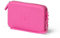 ICONIX Pochette Donna Elegante per Trucchi - Spaziosa e Chic, Perfetta per Ordinare il Tuo Make-up Ideale per il Mare, Casa Piscina Pochette Zip in Varie Colorazioni (Fucsia, Pochette Small)