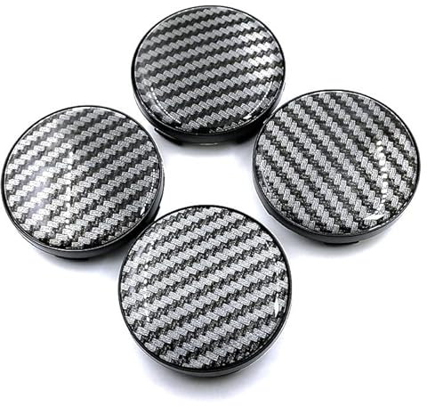4 Stück Nabendeckel für BMW 36136783536 Alloy Wheels Silver Black Logo CB 51 68 mm, Felgenkappen Radnabendeckel Nabenabdeckung Hochwertiges Das Stark Langlebig Stabil Original Center Cap,B