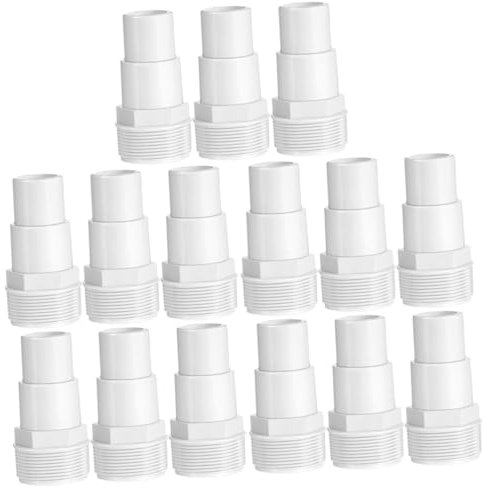 Milisten 15stücke Poolpumpen-Adapter Zuverlässiger Passend Für Schwimmbadfilter-systeme Dicht Und Langlebig Für Verschiedene Poolanlagen