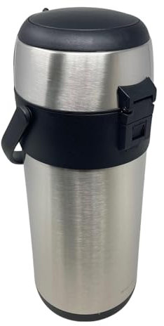 Termo de acero inoxidable con aislamiento al vacío de 3 litros, mantiene las bebidas calientes o frías durante horas Sucasa