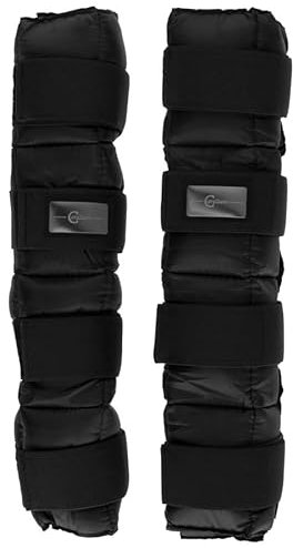 Kerbl Covalliero Kühlgamaschen paarweise schwarz, Größe:One Size